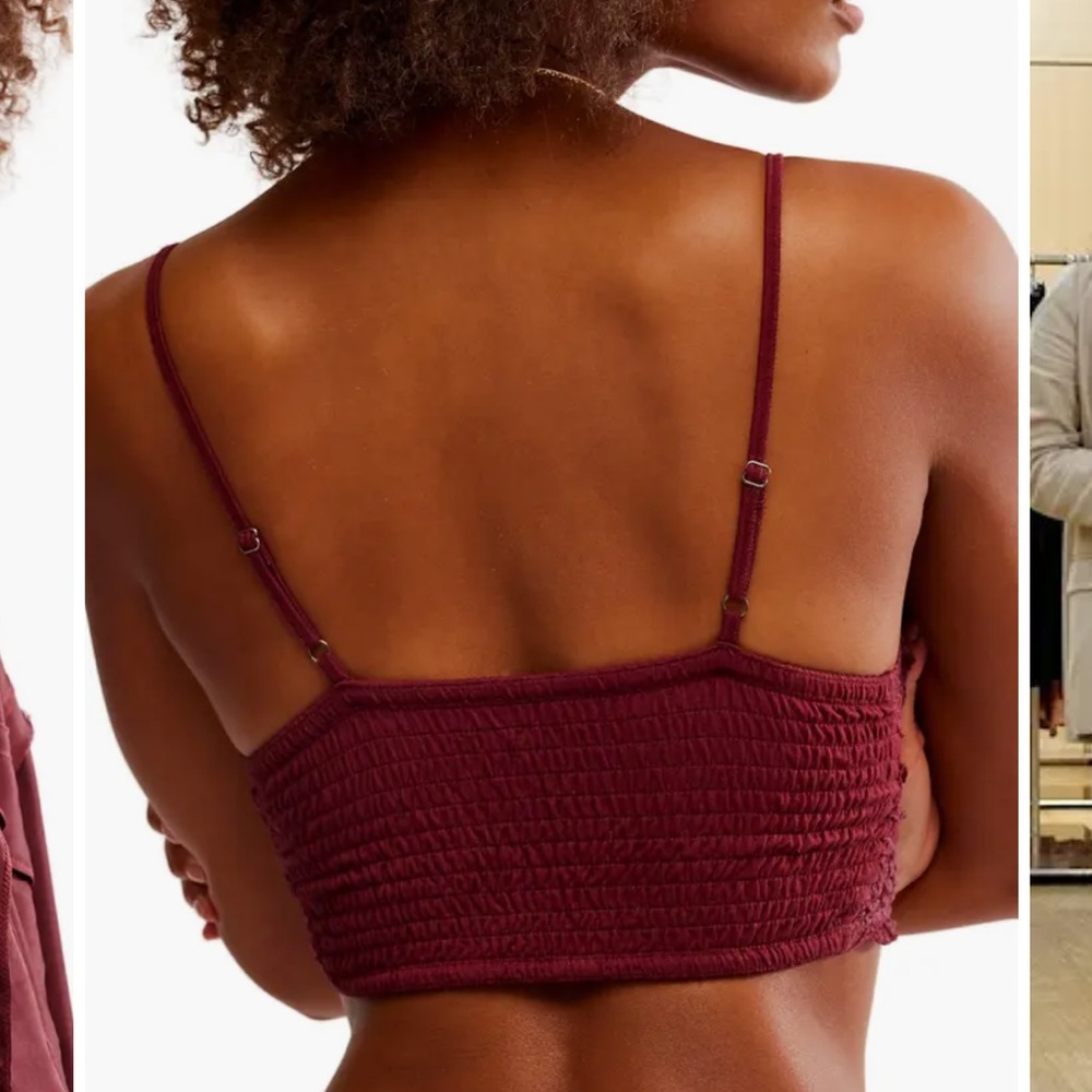 NWT Free People Intimately FP Amina Longline Bralette - Picture 6 of 9